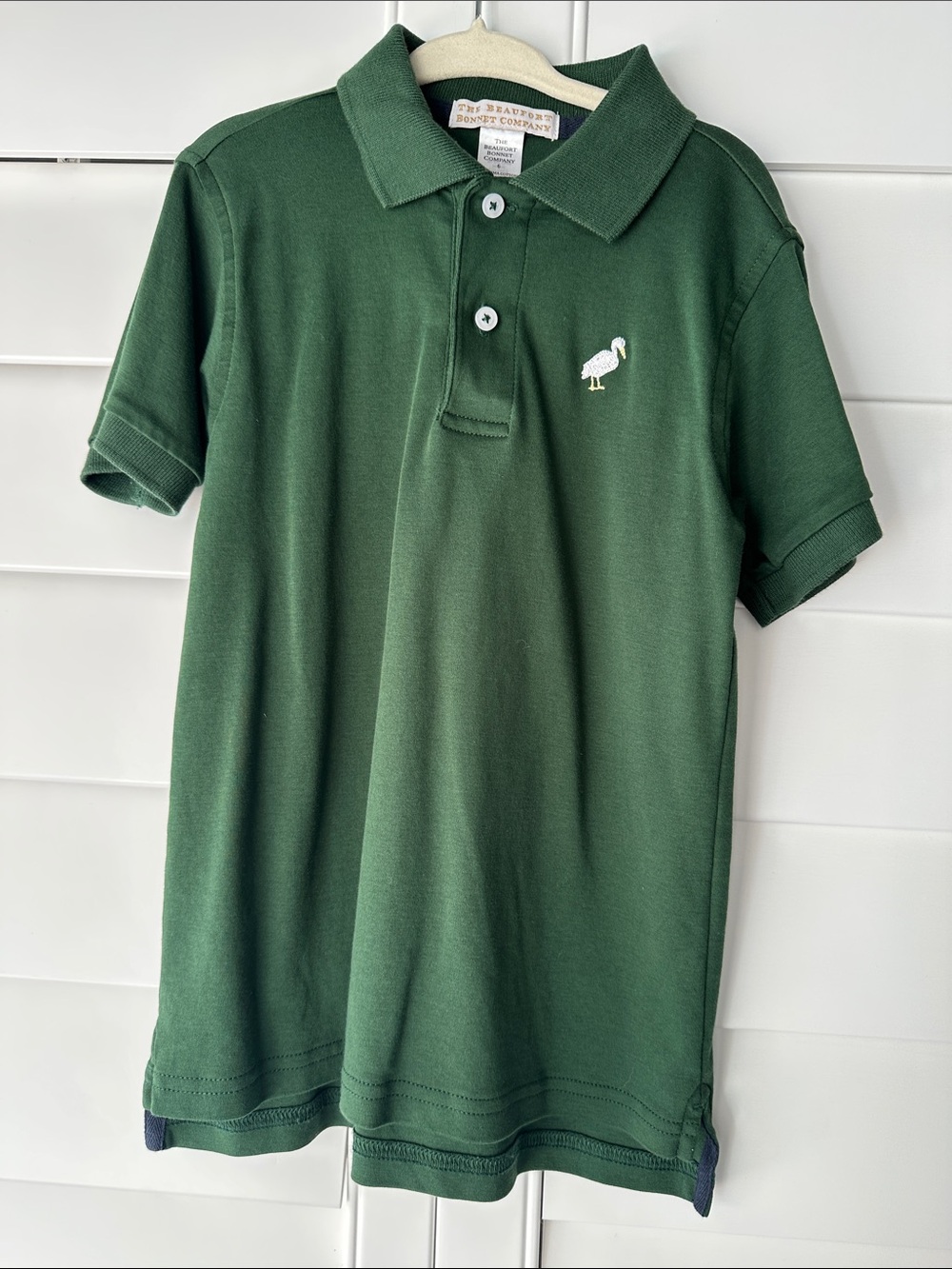 TBBC prim and proper polo forest green size 6 never worn!